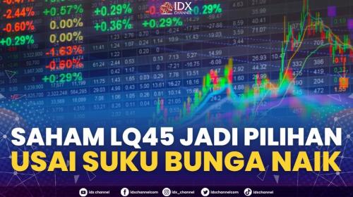 Saham LQ45 Jadi Pilihan Usai Suku Bunga Naik