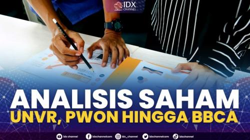 Analisis Saham: UNVR, PWON Hingga BBCA