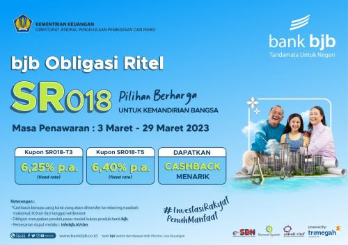 Bank Bjb Tawarkan SR018, Pilihan Berharga Untuk Kemandirian Bangsa