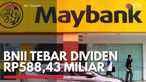 BNII Tebar Dividen Rp588,43 Miliar