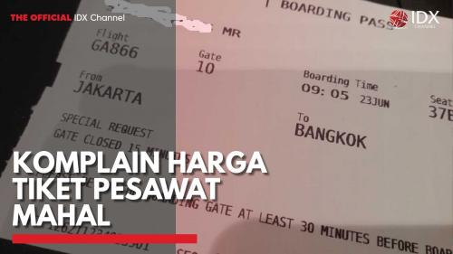 Komplain Harga Tiket Pesawat Mahal