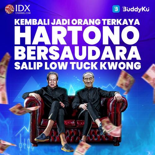 Kembali Jadi Orang Terkaya, Hartono Bersaudara Salip Low Tuck Kwong