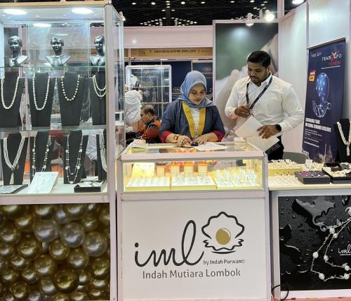 Lima Pengusaha Perhiasan RI Pamerkan Mutiara dan Perak di India