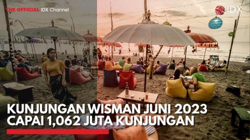 Kunjungan Wisman Juni 2023 Capai 1,062 Juta Kunjungan