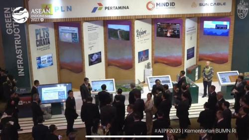 Pertamina Pamerkan Infrastruktur Hijau PLTP Lumut Balai Unit 2 di AIPF 2023
