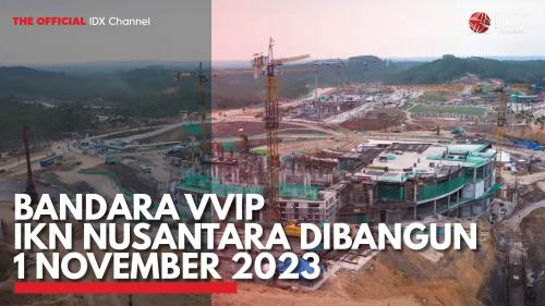 Bandara VVIP IKN Nusantara Dibangun 1 November 2023