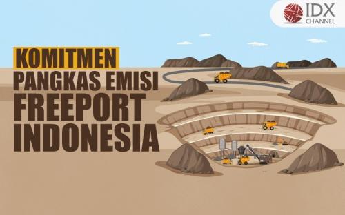 Freeport Indonesia Komitmen Pangkas Emisi, Begini Strateginya