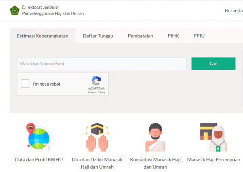 2 Cara Mudah Cek Porsi Keberangkatan Haji, Via Website Kemenag Dan ...