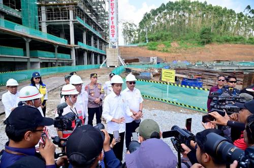 Cek Progres Proyek Hotel Nusantara Di IKN, Jokowi: Akan Selesai Sebelum ...