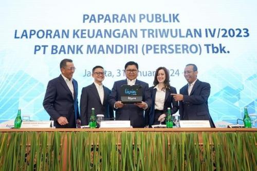 Mandiri (BMRI) Bukukan Laba Bersih Rp55,1 Triliun Di 2023