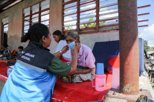 Jumlah Pengungsi Erupsi Lewotobi Laki-Laki Turun Jadi 5.117 Jiwa