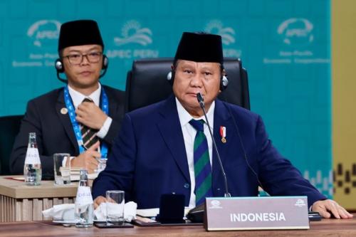 Prabowo di APEC 2024: Kita Ingin Perdagangan yang Teratur, Bebas, tapi Adil