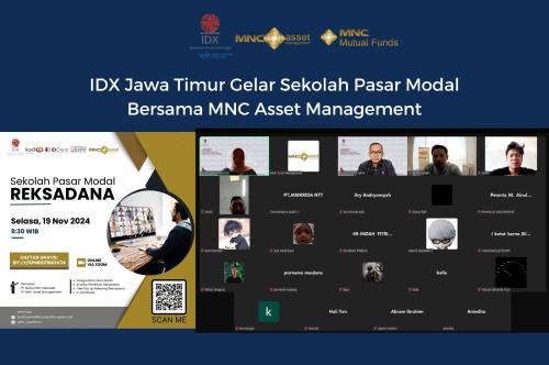 BEI Jawa Timur Gelar dan MNC Asset Management Gelar Edukasi Reksa Dana