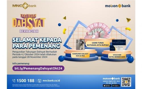 Segera Berakhir, Jangan Lewatkan Tabungan Dahsyat Berhadiah MNC Bank!