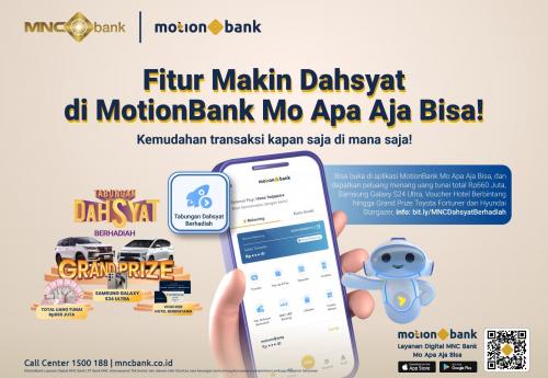 Nabung di MNC Bank (BABP) Makin Praktis dan Untung, Nikmati Kemudahannya di MotionBank