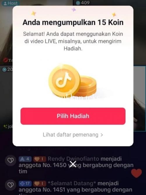 Cara Mulung Koin di TikTok Live, Ini Tipsnya agar Cuan 