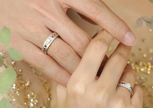 6 Model Cincin Nikah Mewah Bermotif Batik Kekinian 