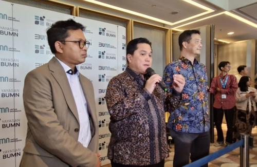 Erick Thohir Targetkan Bank Emas Meluncur di Semester I-2025