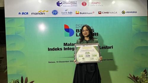 Komitmen Bisnis Berkelanjutan, MNCN Sabet Penghargaan Indeks Integritas Bisnis Lestari 2024