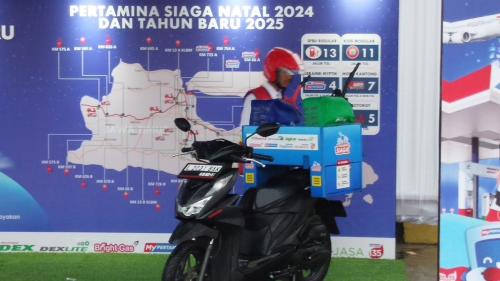 Satu-satunya Motor yang Boleh Masuk Tol saat Nataru, Layanan Antar BBM