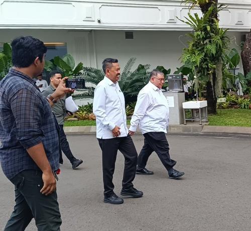 Jampidum dan Jamdatun Temui Prabowo di Istana, Ada Apa?