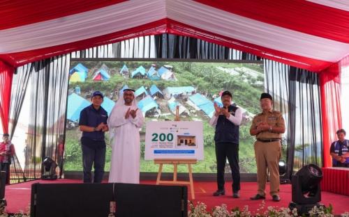 200 Rumah Korban Gempa Cianjur Hasil Kolaborasi dengan UEA Siap Dihuni 