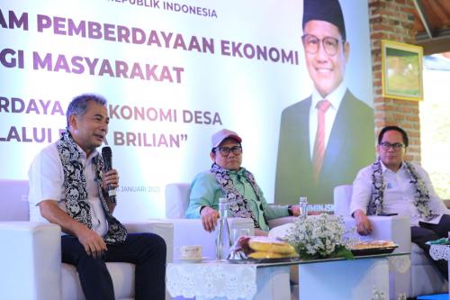 Menko Pemberdayaan Masyarakat RI Apresiasi Peran BRI (BBRI) Perkuat Pembangunan Desa