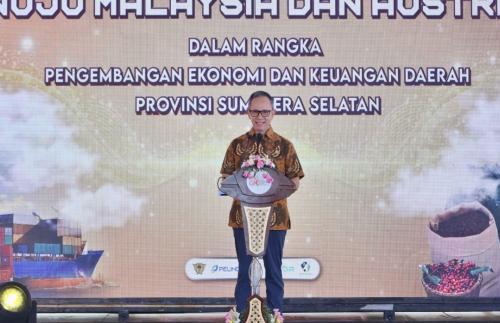 OJK Resmikan Ekspor Kopi Perdana di Sumatera Selatan