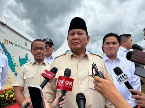 Resmikan 37 Proyek Kelistrikan, Prabowo: Ini yang Terbesar di Dunia