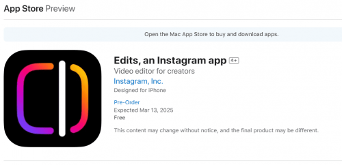 Cara Download Edits Instagram, Intip Fitur Aplikasi Editing Saingan CapCut