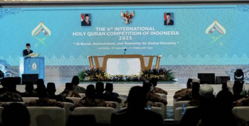 Buka MTQ Internasional ke-4, Menag Tegaskan Al-Qur’an Melarang Eksploitasi Alam