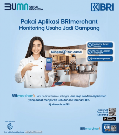 Cara Daftar BRI Merchant dengan Mudah, Bebas Biaya dan Bisa Lewat BRImo