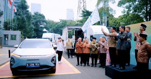 Dukung Implementasi ESG, BSI (BRIS) Luncurkan Mobil Operasional Listrik dan Digital Carbon Tracking