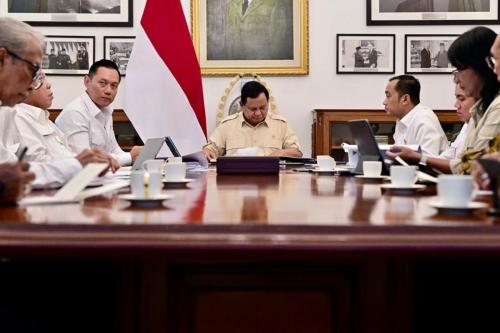 Prabowo Rapat dengan AHY hingga Basuki, Pastikan Pembangunan IKN Berlanjut
