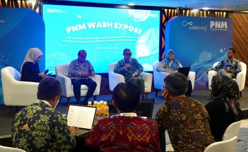 Tak Hanya Pembiayaan, PNM Beri Akses Air Bersih dan Sanitasi bagi Nasabah Mekaar