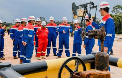 Kunjungi Blok Rokan, Bahlil Minta Naikkan Lifting Minyak