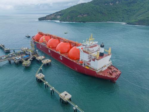 Mengenal MT Lady Eva, Kapal Raksasa Pembawa Sumber Energi Bersih ke Tambang AMMAN