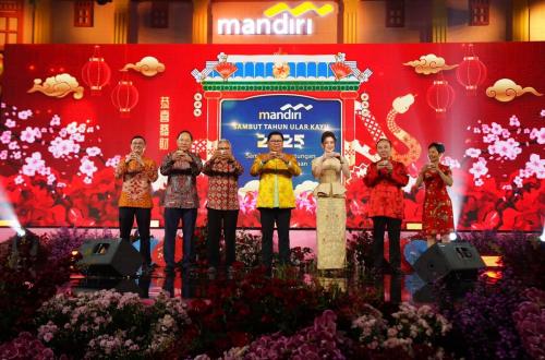 Meriahkan Imlek 2025 Bareng Nasabah, Mandiri (BMRI) Perkuat Layanan dan Inovasi Digital