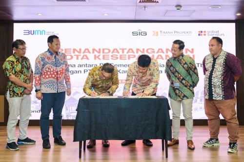 Gandeng Timah (TINS), SIG (SMGR) Maksimalkan Dukungan untuk Program Tiga Juta Rumah