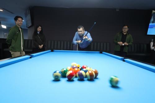 Pro Billiard Center Resmi Dibuka, Hary Tanoesoedibjo Harap Ada Juara Dunia dari Indonesia