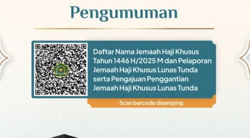 Kemenag Rilis Nama Jamaah yang Lunasi Biaya Haji Khusus 2025