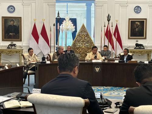 Prabowo Didampingi Investor AS Ray Dalio Bertemu Pengusaha Kelas Kakap di Istana