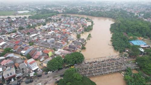 BRIN Ungkap Penurunan Muka Tanah Jadi Faktor Utama Banjir Jabodetabek