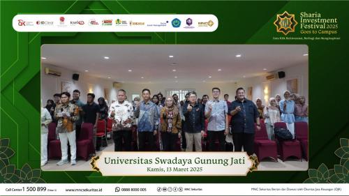 MNC Sekuritas & Sucor AM Gelar Edukasi Pasar Modal Syariah di Universitas Swadaya Gunung Jati