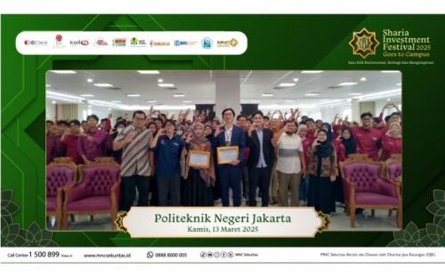 MNC Sekuritas & BRI-MI Gelar Edukasi Pasar Modal Syariah di PNJ