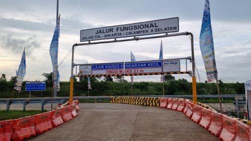 Arus Balik Lebaran 2025, Jasa Marga (JSMR) Siapkan Jalur Fungsional Tol Jakarta-Cikampek II Selatan
