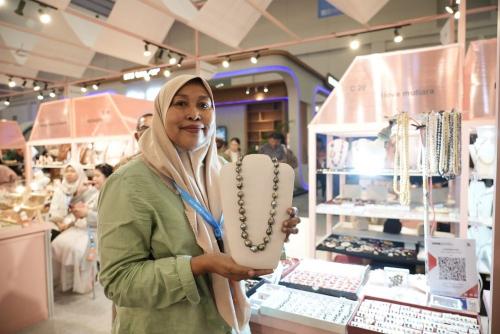 Pemberdayaan BRI Bawa Pengusaha UMKM Aksesoris Fashion Tembus Pasar Internasional 