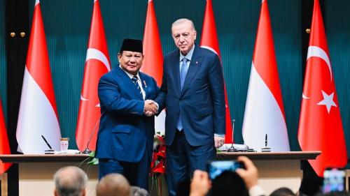 Prabowo: Indonesia dan Turki akan Terus Dukung Kemerdekaan Palestina