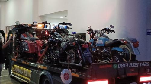Deretan Motor Gede Disita dari Kasus Suap Perkara CPO Dibawa ke Kejagung: Harley Davidson hingga BMW