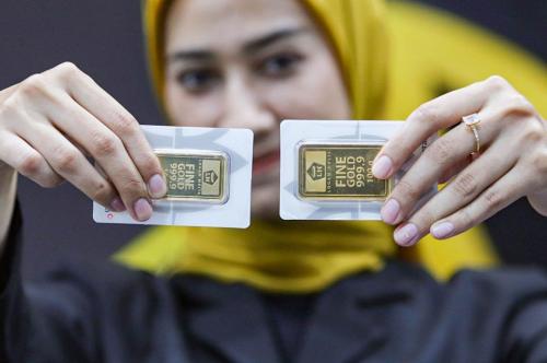 Antam (ANTM) Jual Emas 13,7 Ton di Kuartal I-2025, Naik Nyaris Dua Kali Lipat